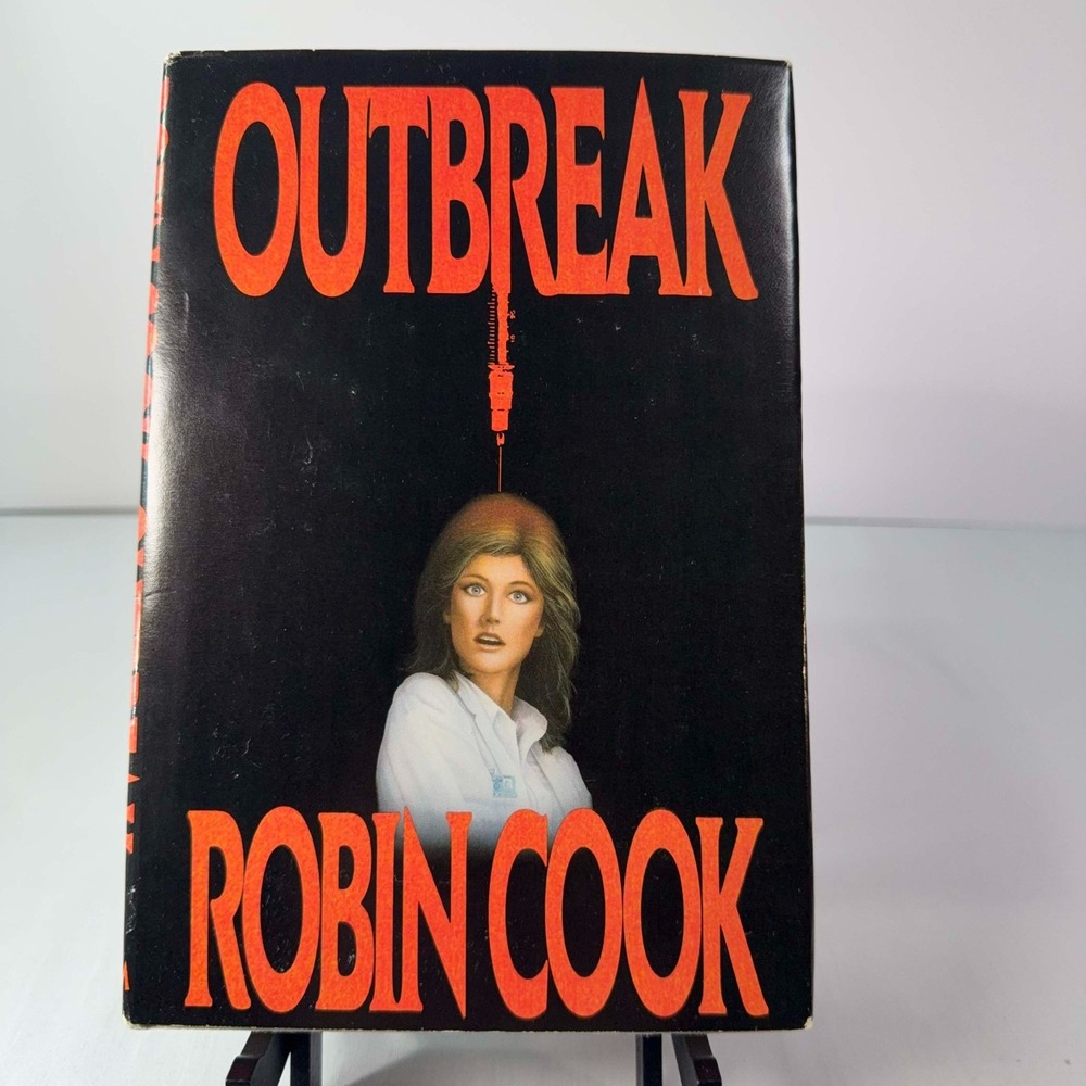 Outbreak Robin Cook 1987 Book Club Edition Hardcover Medical Thriller